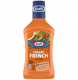 Kraft Creamy French Dressing  Plastic Bottle  473 millilitre